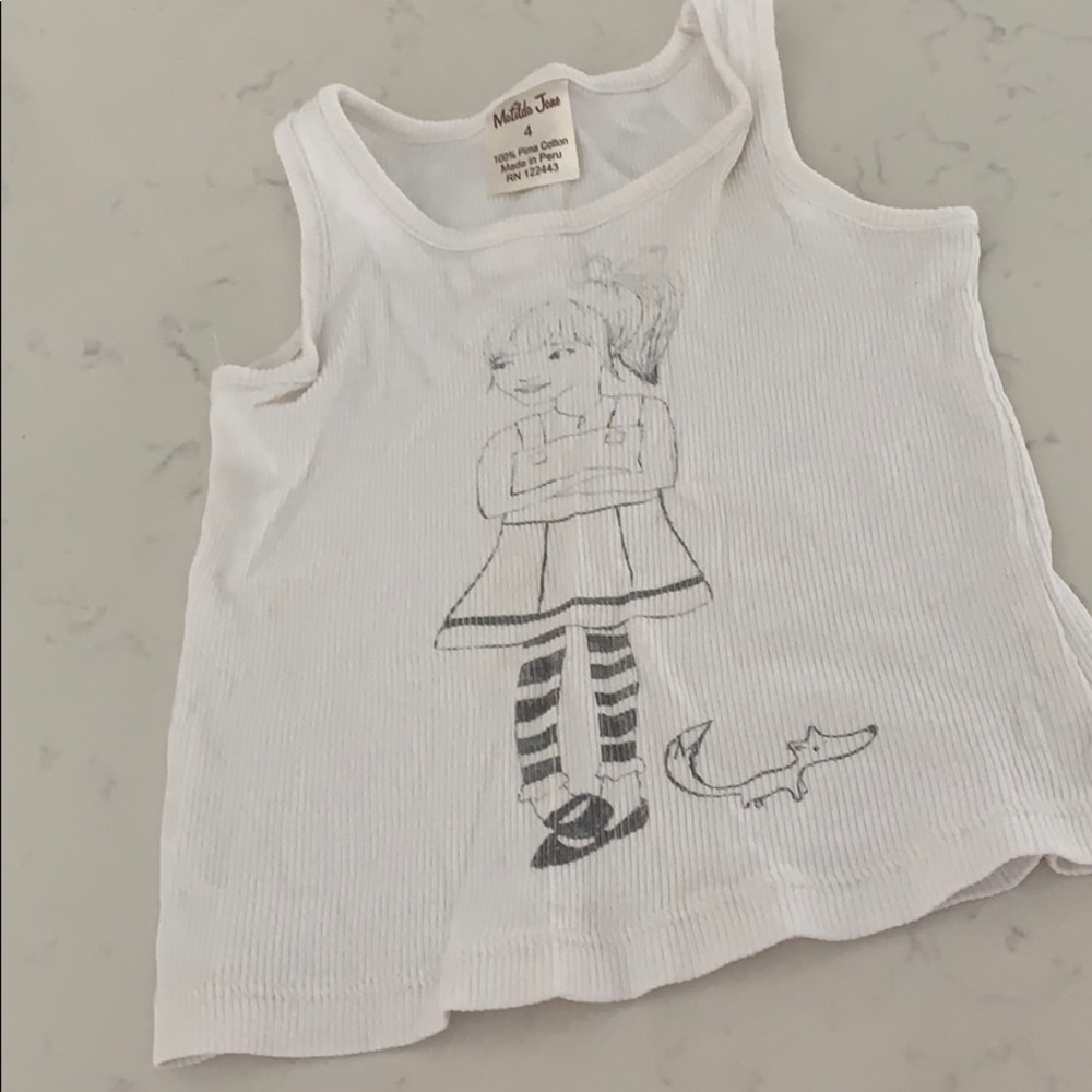 Vintage ( in my mind) platinum matilda Jane tank